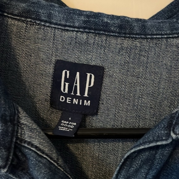 Gap 1969 Western shirt dress - Picture 3 of 9